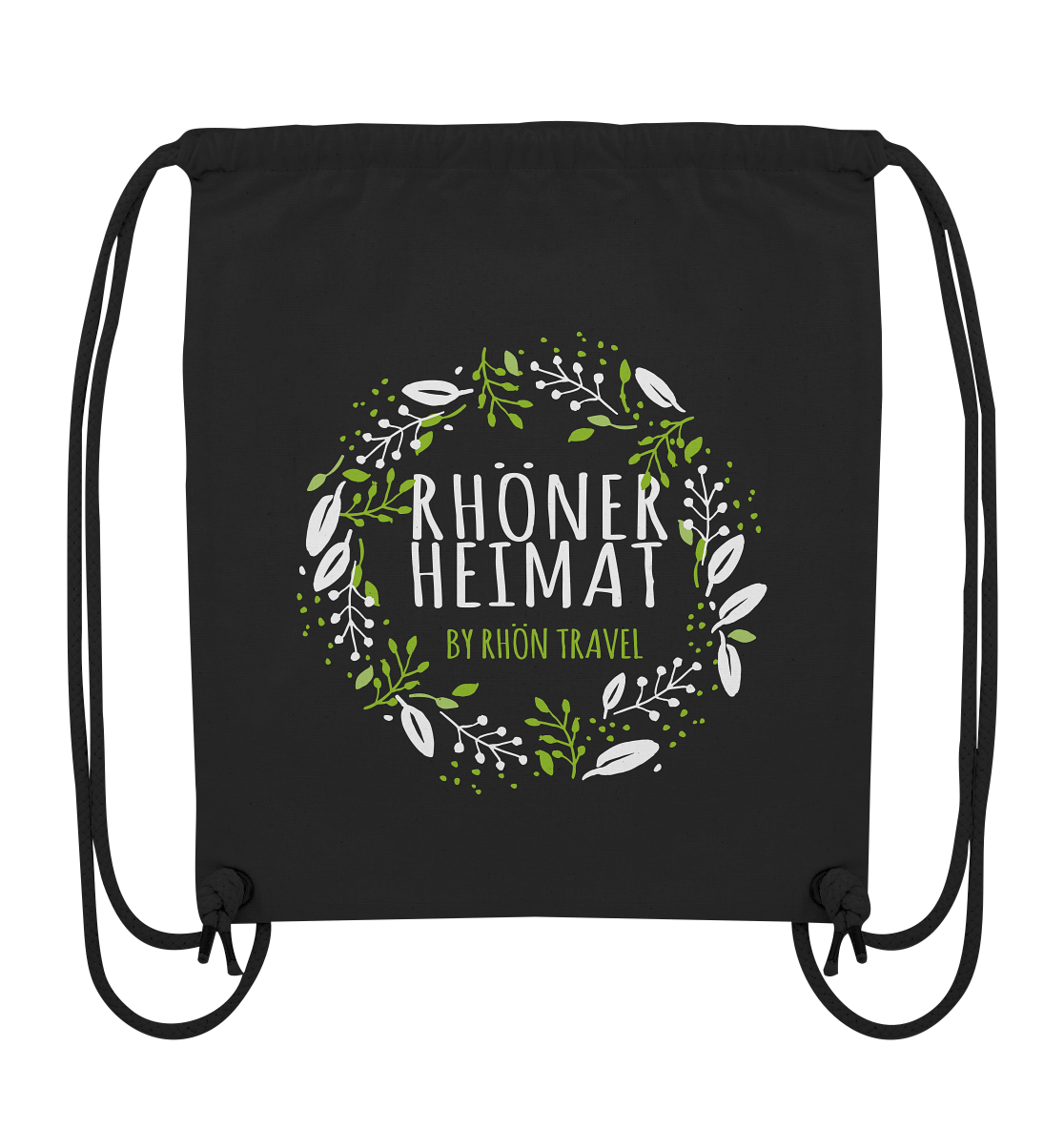 RHÖNER HEIMAT "BLÄTTERKRANZ" - Organic Gym-Bag